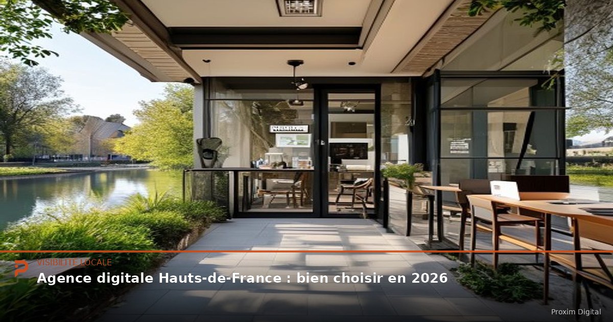 Agence digitale Hauts-de-France : bien choisir en 2026
