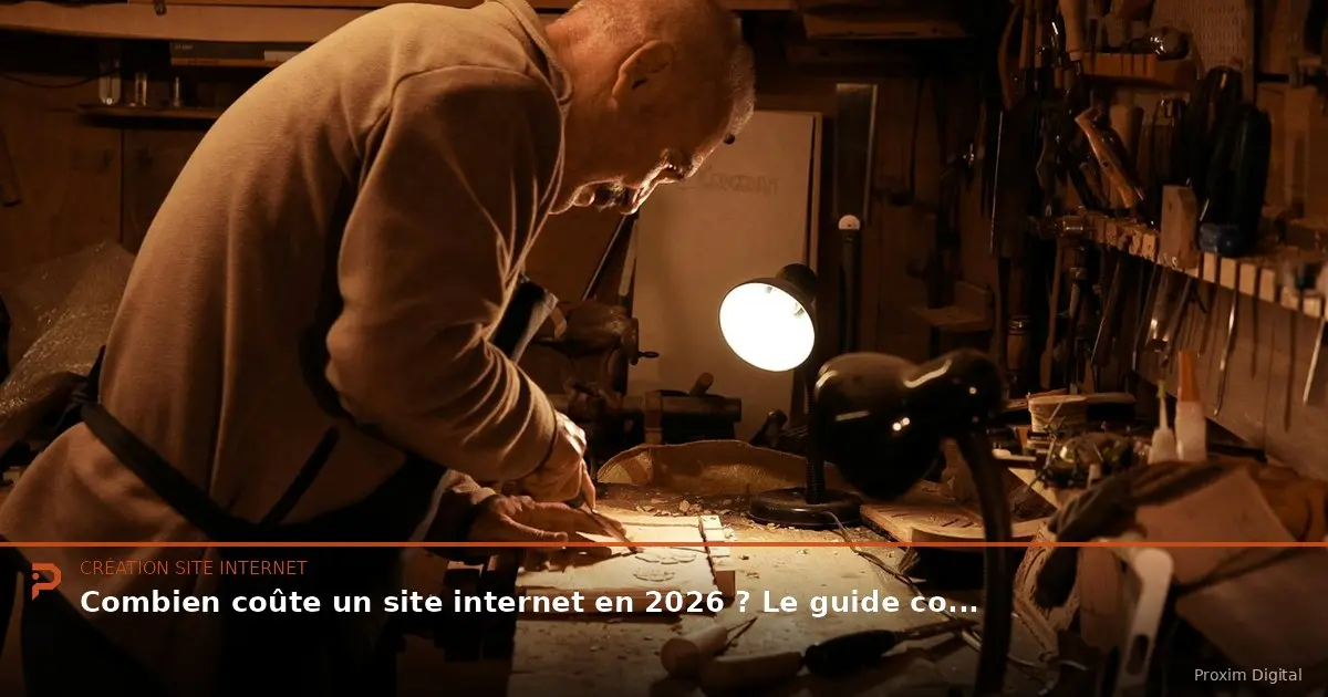 Combien coûte un site web en 2026 ? Le guide complet
