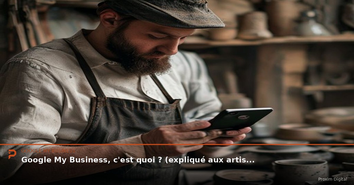Google My Business, c'est quoi ? (expliqué aux artisans)