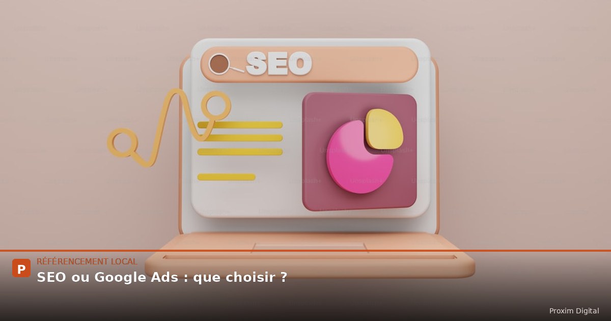 résultats de recherche Google montrant annonces payantes et résultats naturels locaux